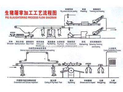 生猪江南平台工艺示意图